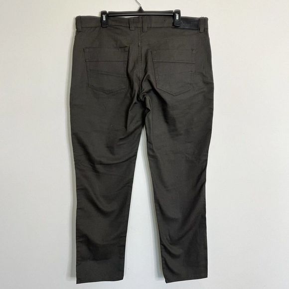 ROCAWEAR Mens Jeans Moto Urban Streetwear Slim Fit Denim Pleats Green‎ 39 x 31 - Picture 3 of 9